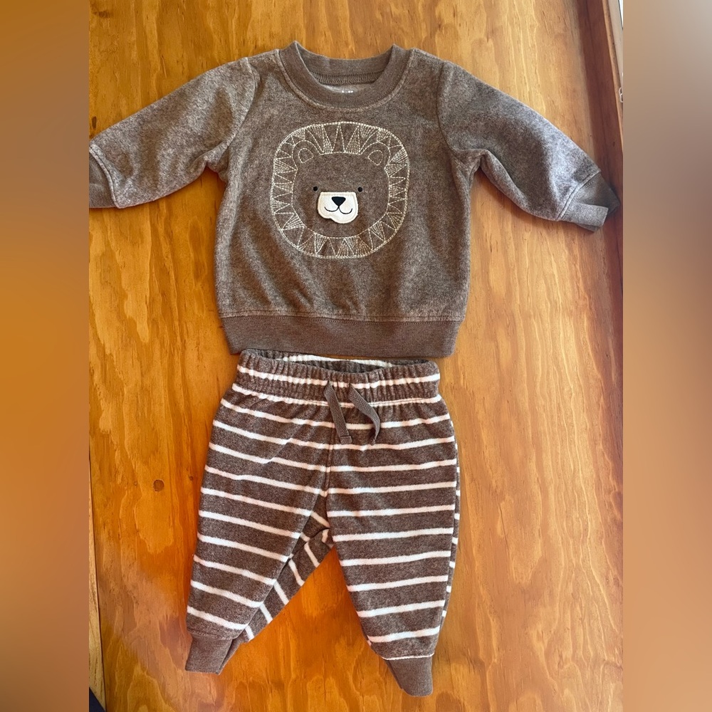Child of Mine Fleece Outfit Set